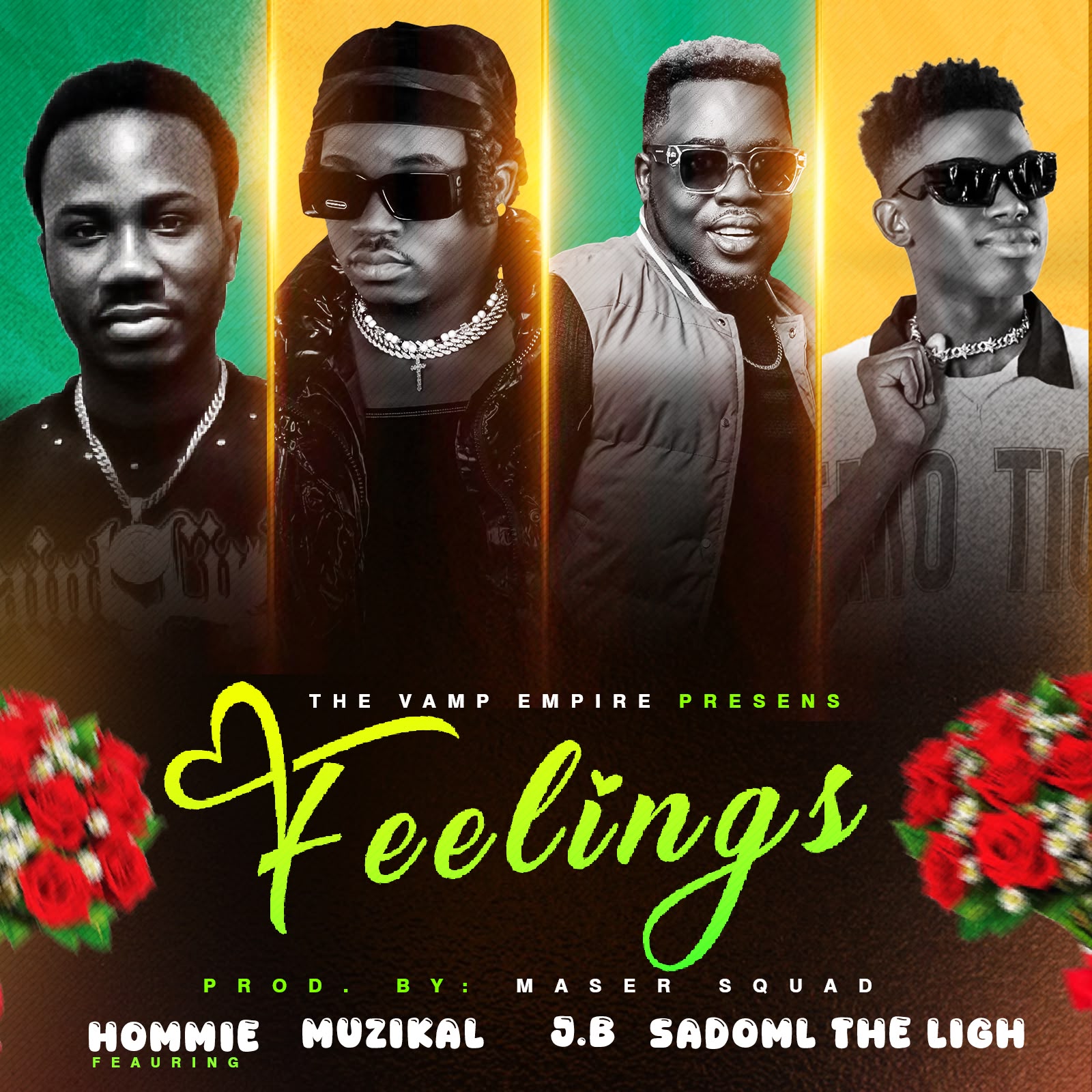 Feelings by Hommie Ft. Muzikal x Sadoml x JB De General